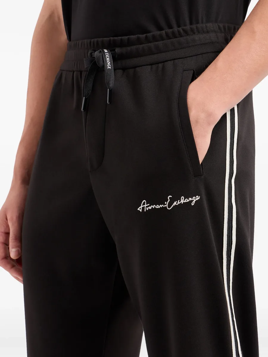 logo-embroidered track pants 7