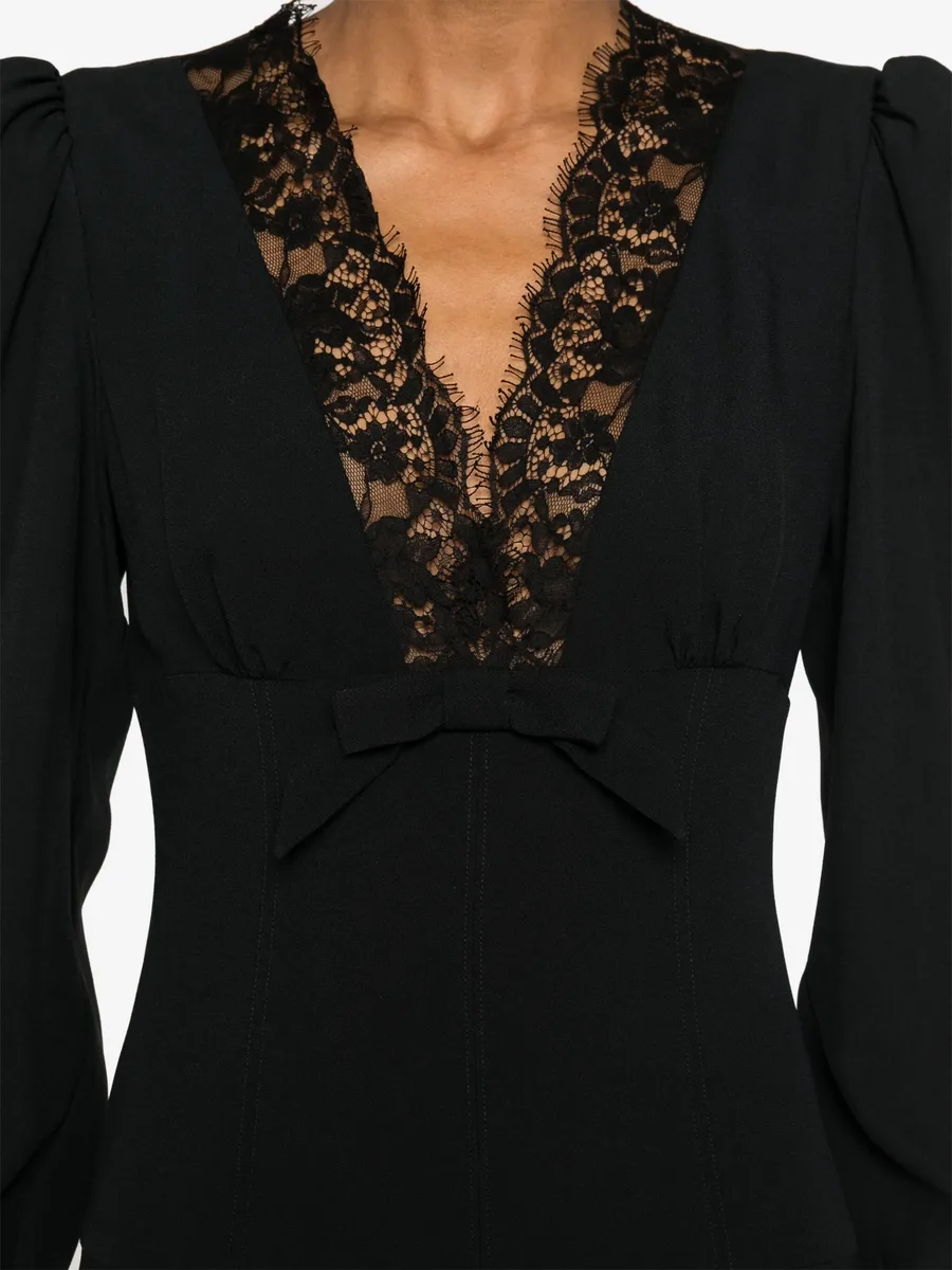 V-neck midi dress 10