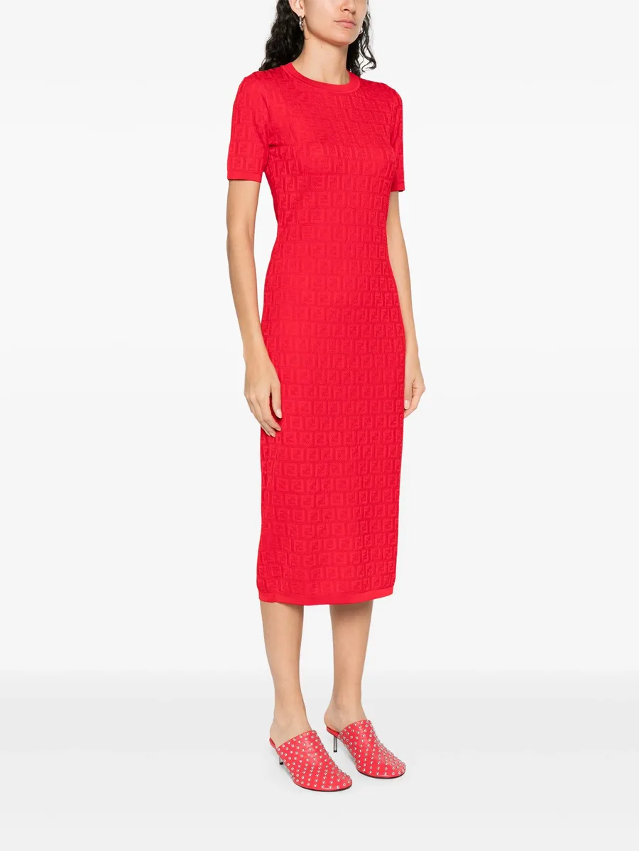FF-jacquard dress 5