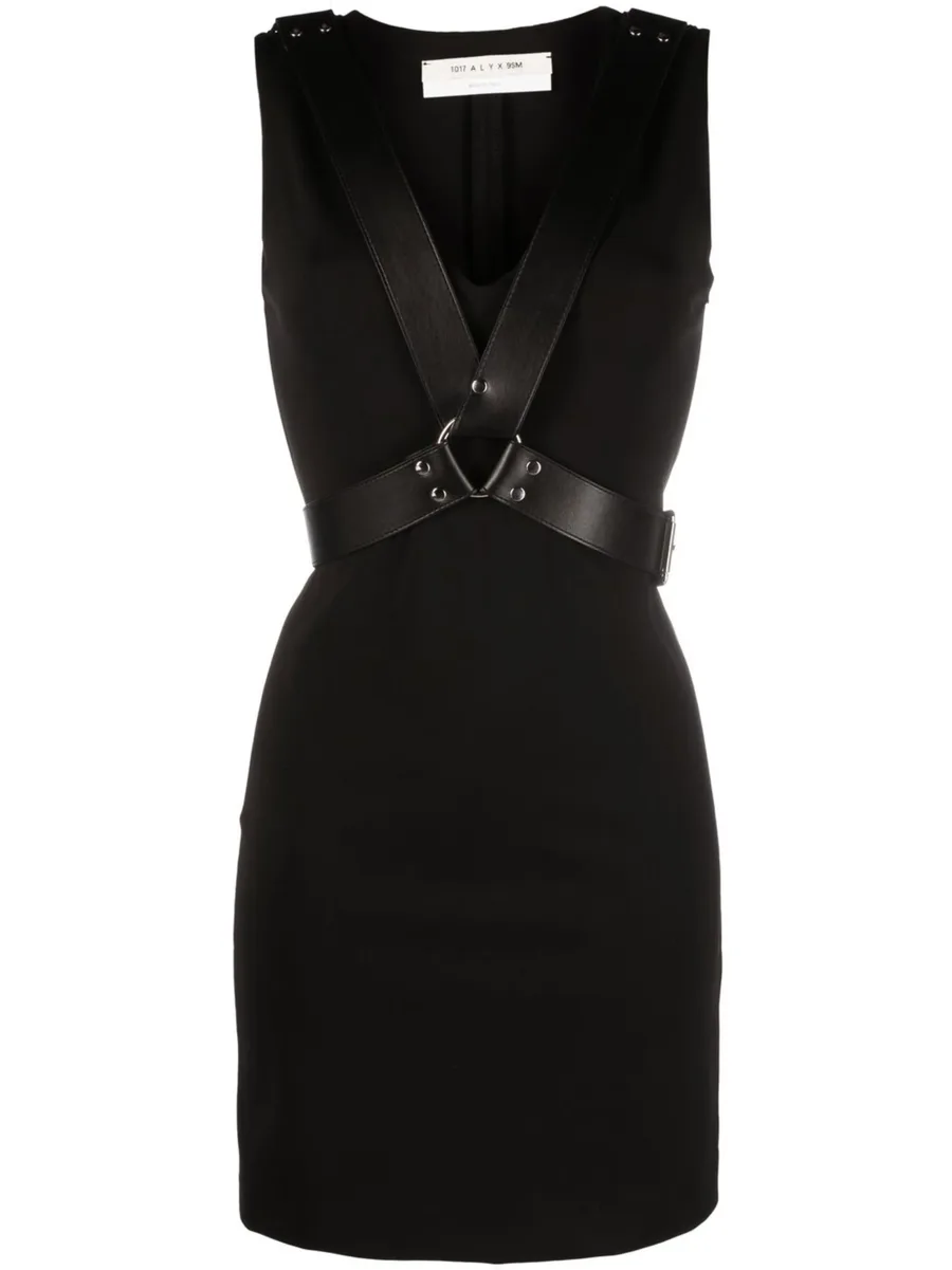 harness sleeveless minidress 2