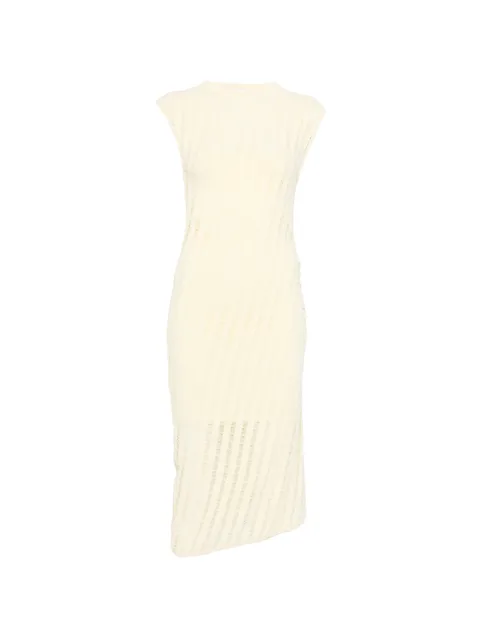 Aysson striped gathered dress