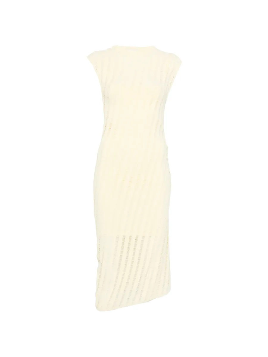 Aysson striped gathered dress 2