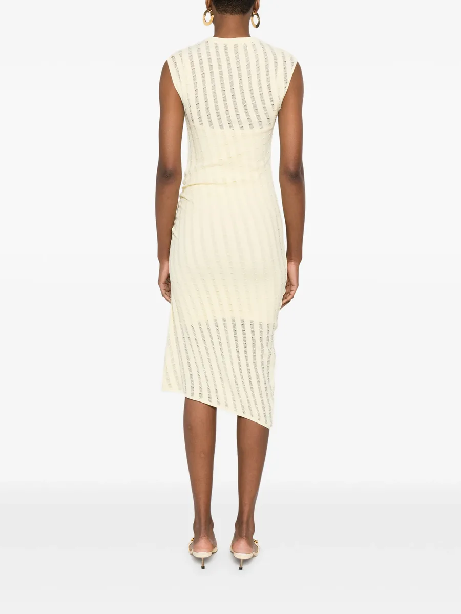 Aysson striped gathered dress 8