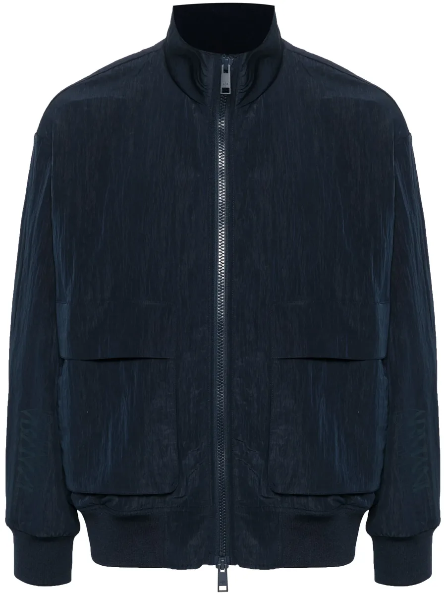 textured zipped jacket 2