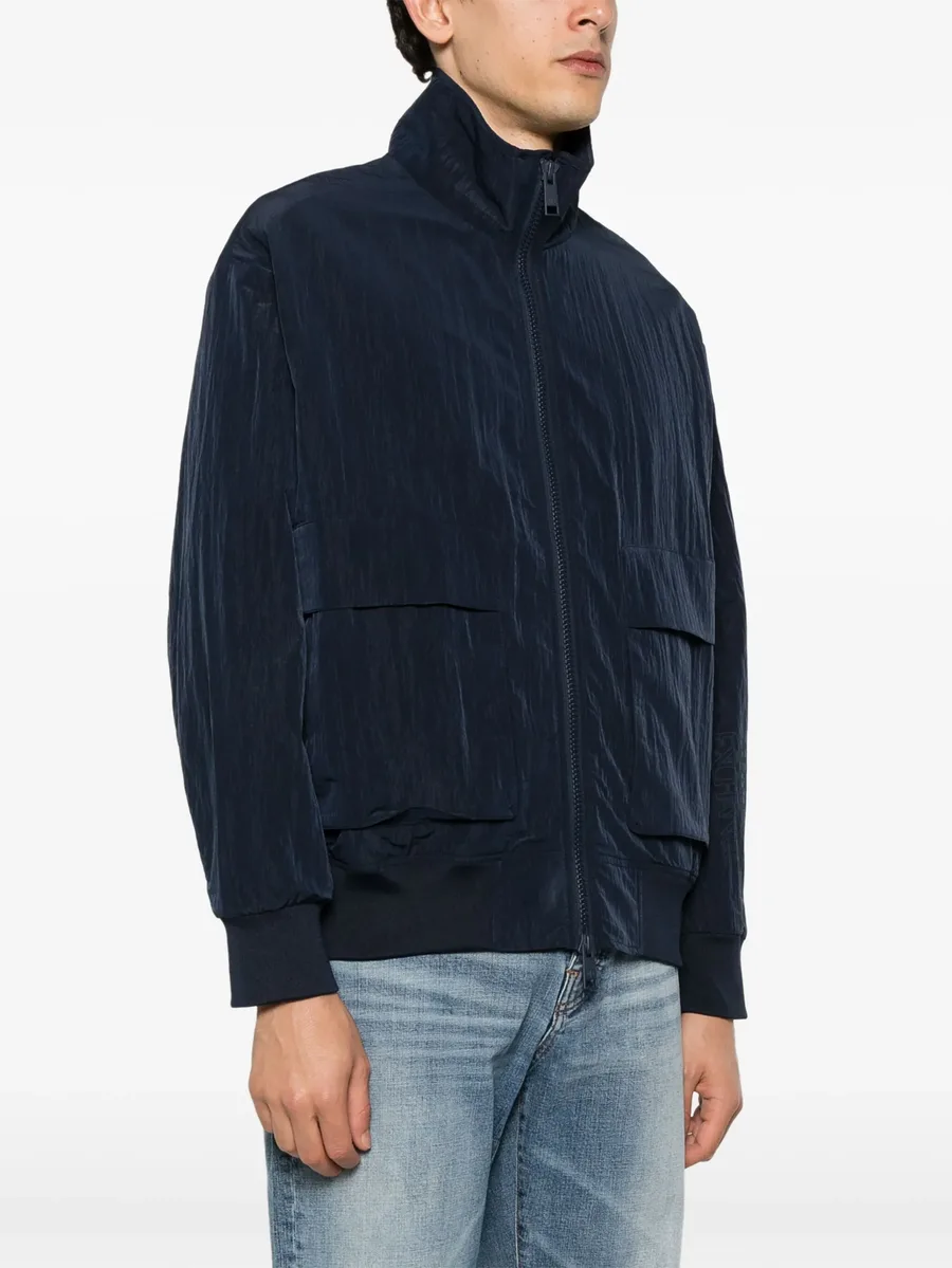 textured zipped jacket 6