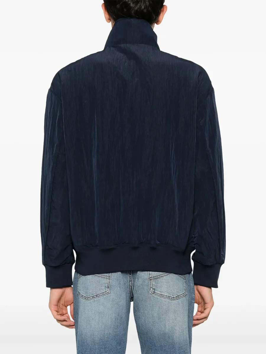 textured zipped jacket 8
