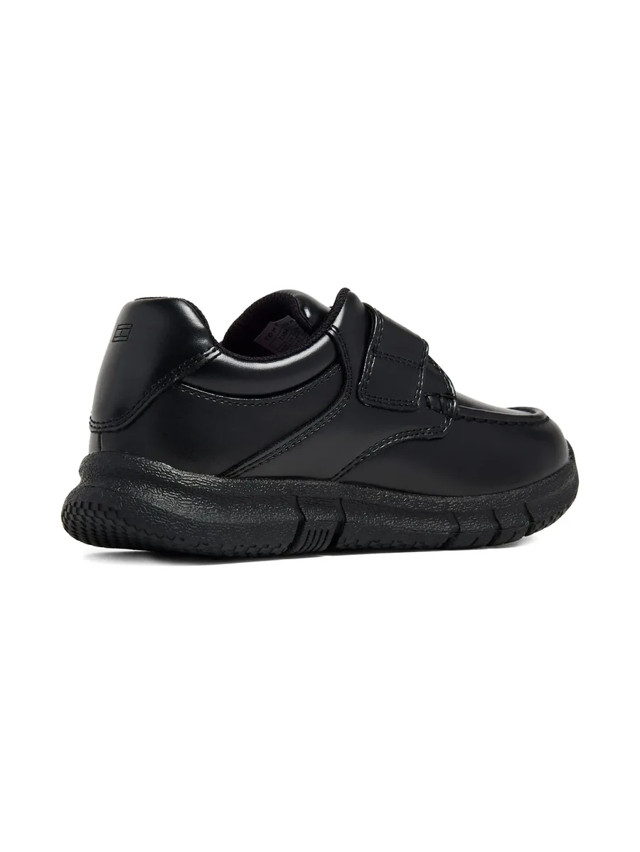touch-strap leather sneakers 6
