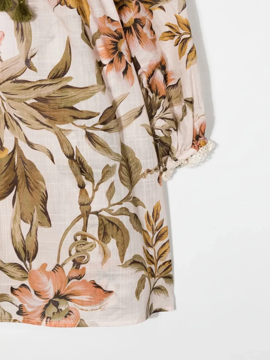 Anneke stripe-print smock top 6