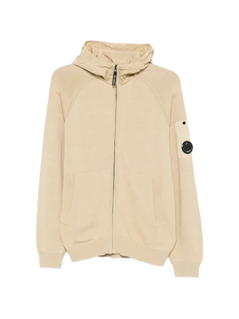 zipped hoodie