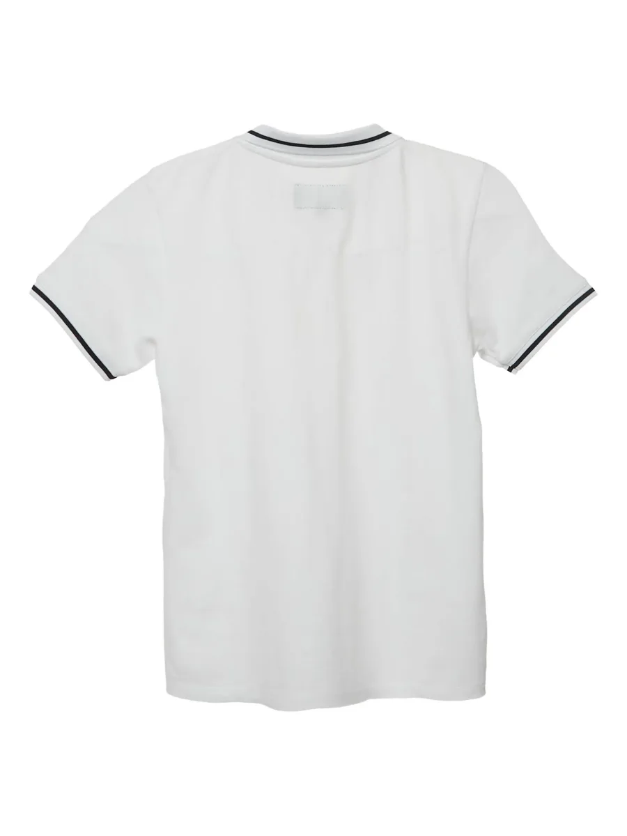 eagle-logo pique polo shirt 4