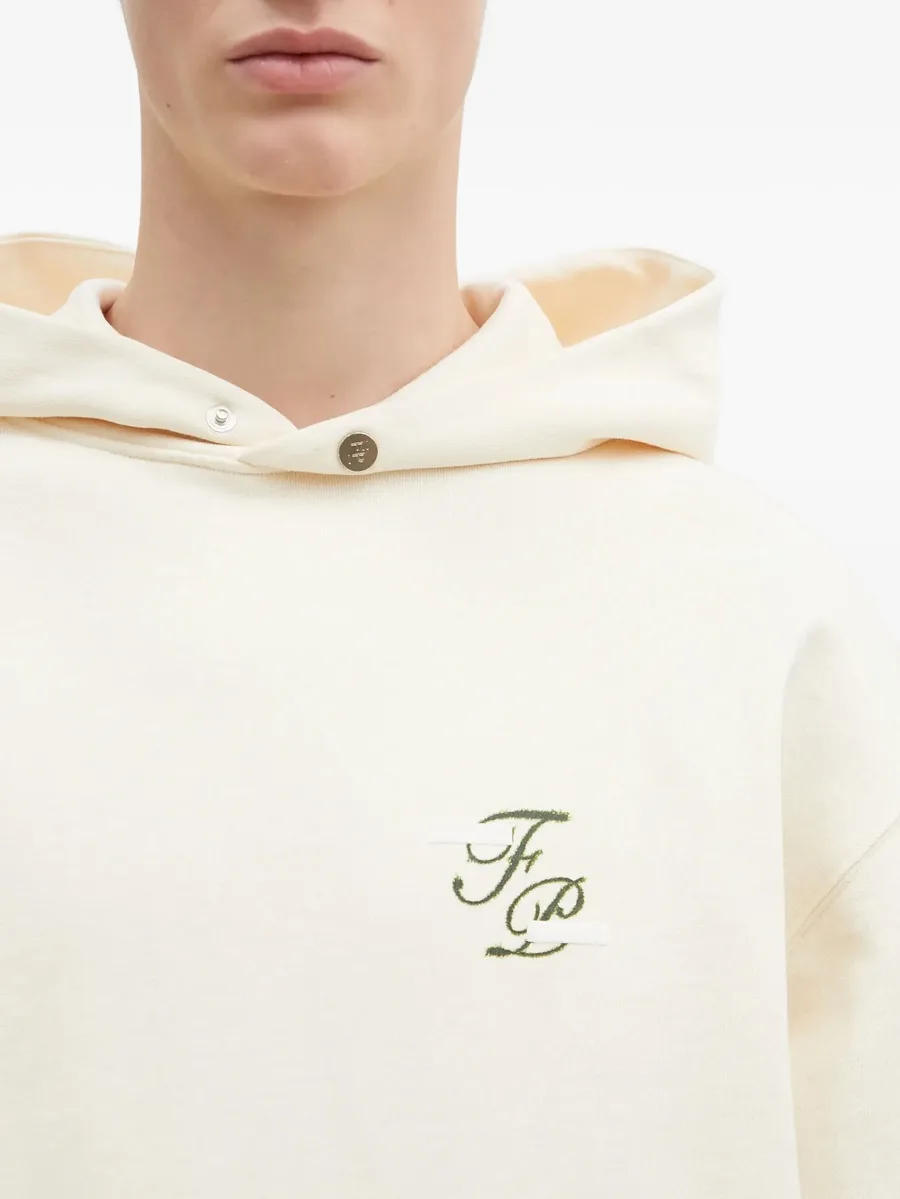 garden-print hoodie 9
