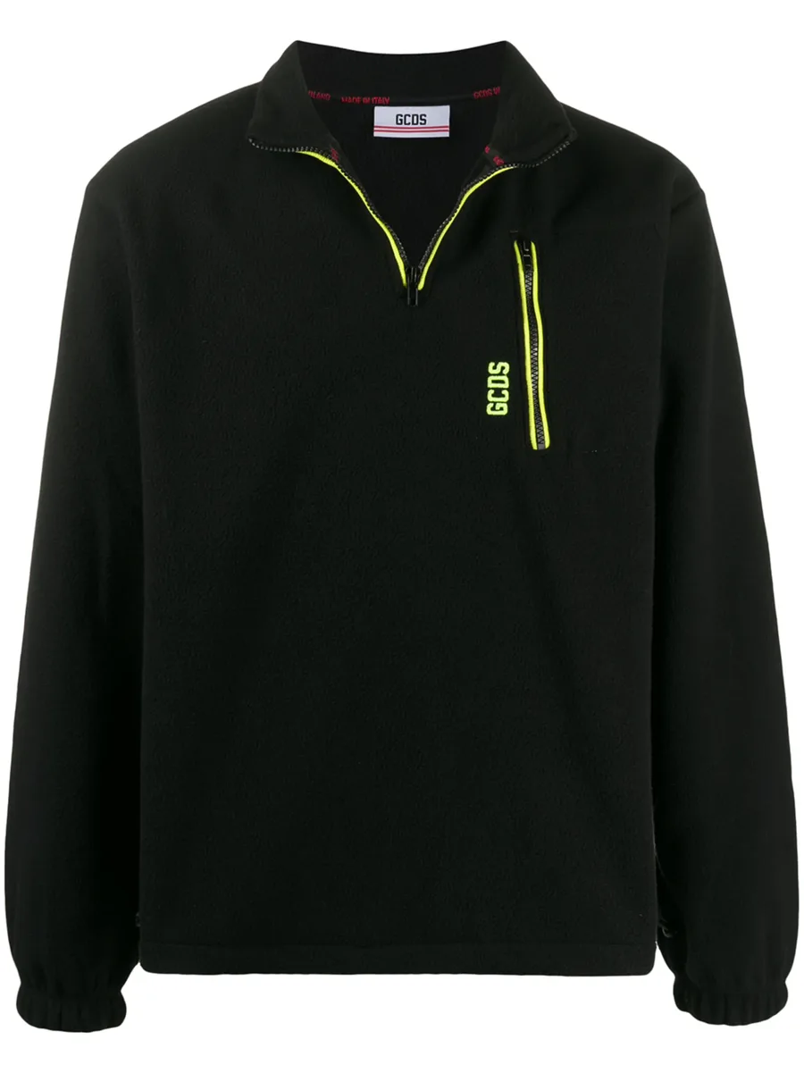 logo half-zip sweatshirt 2