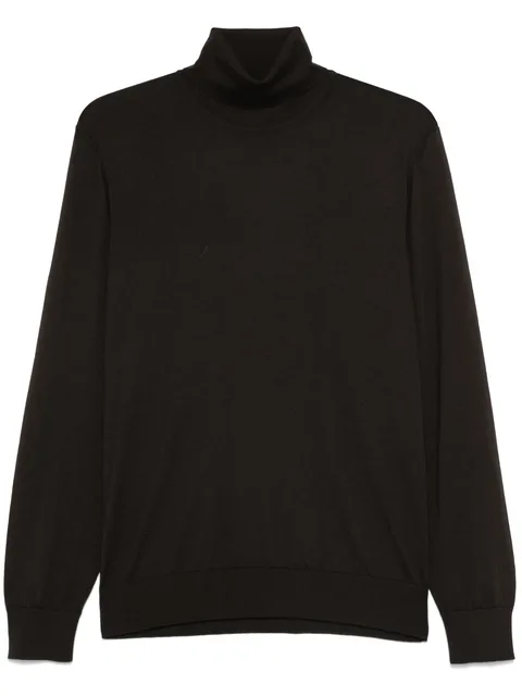roll-neck sweater