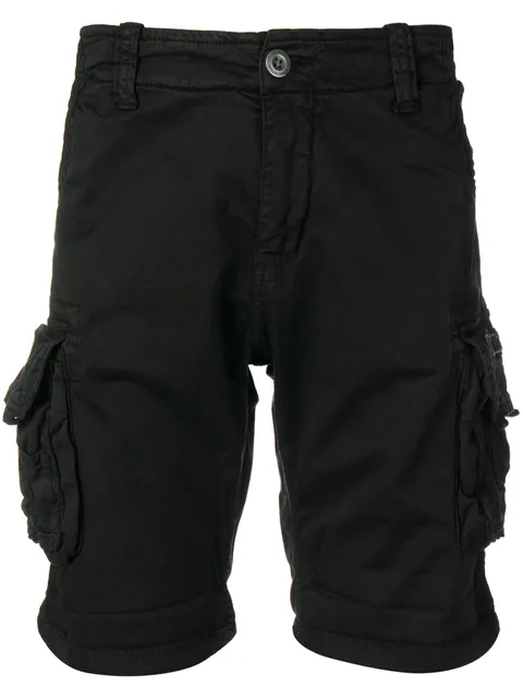 logo cargo shorts