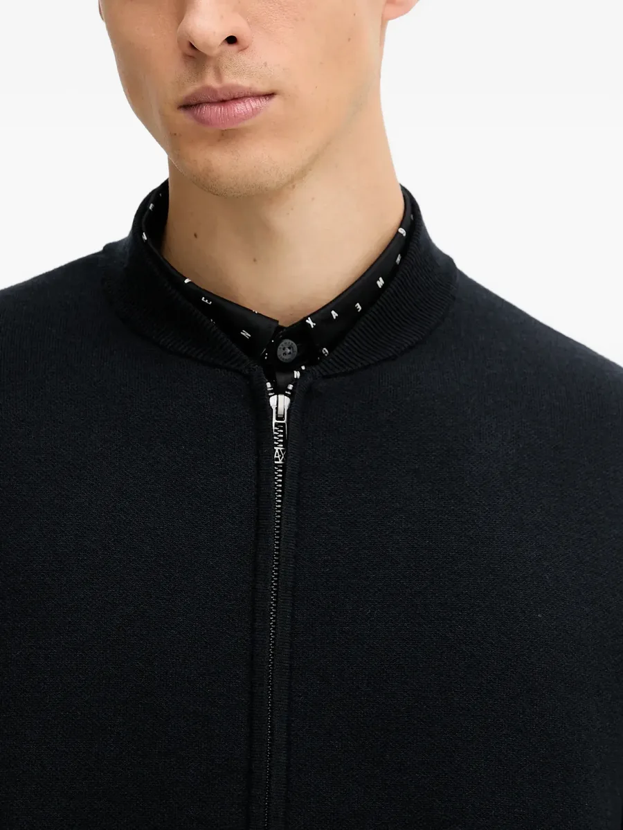 zip-fastening cardigan 7