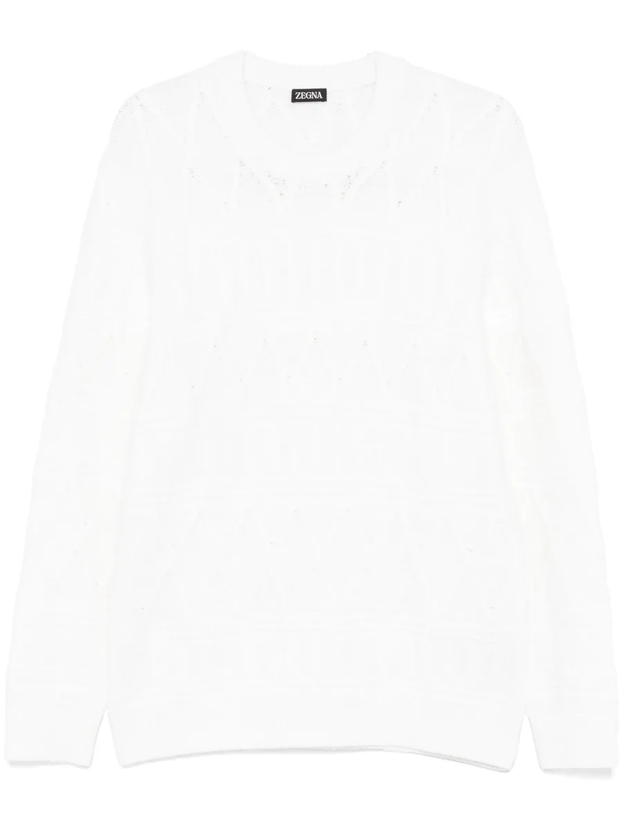 cable-knit sweater 1