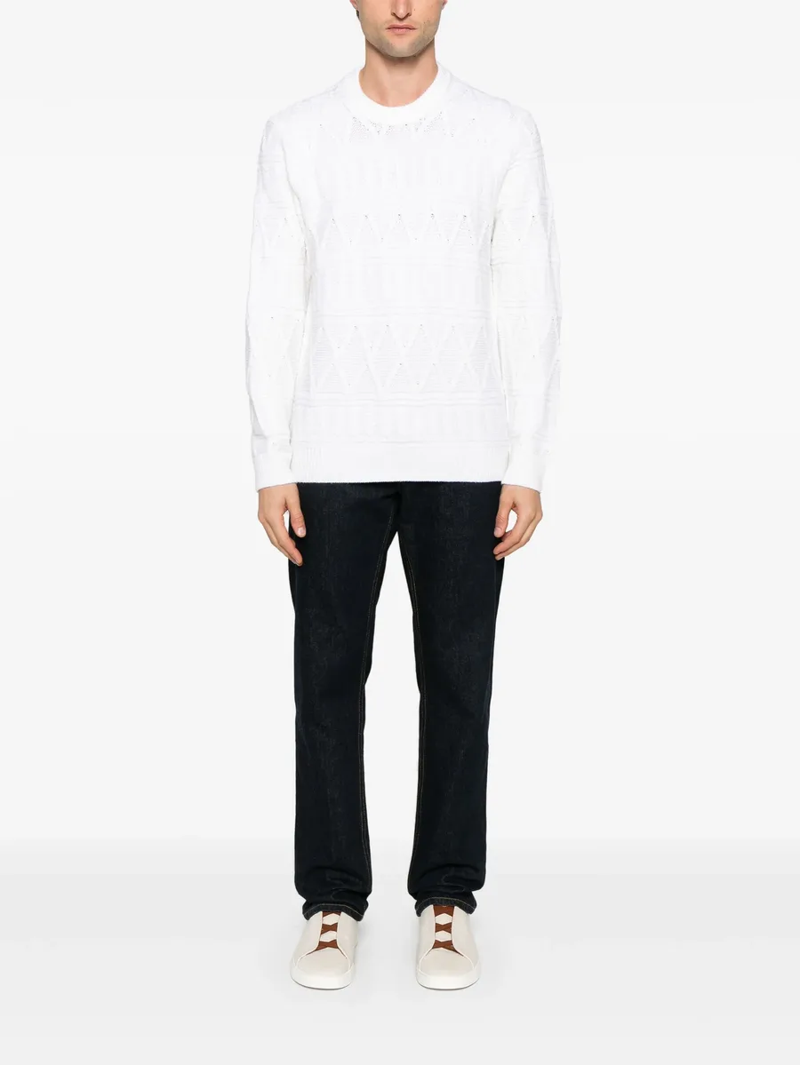 cable-knit sweater 4