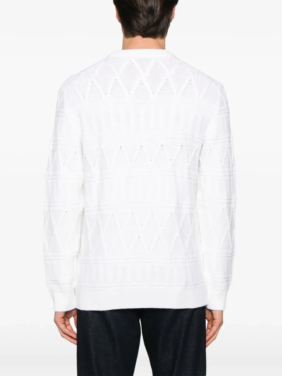 cable-knit sweater 8