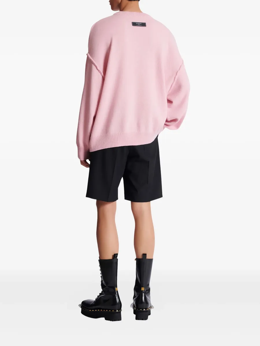 кашемировый свитер с круглым вырезом 12