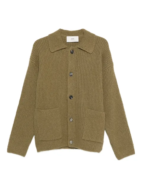 ribbed cardigan