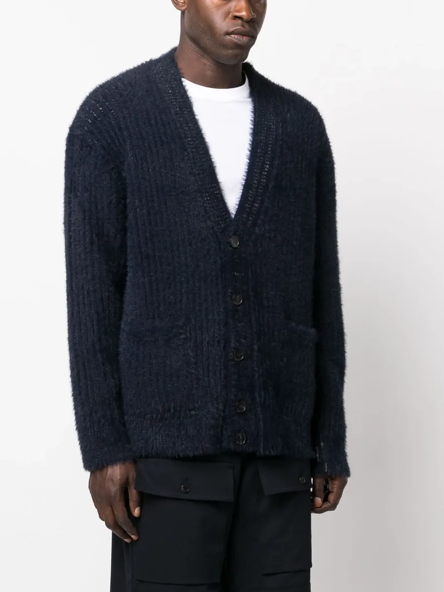 V-neck knitted cardigan 6