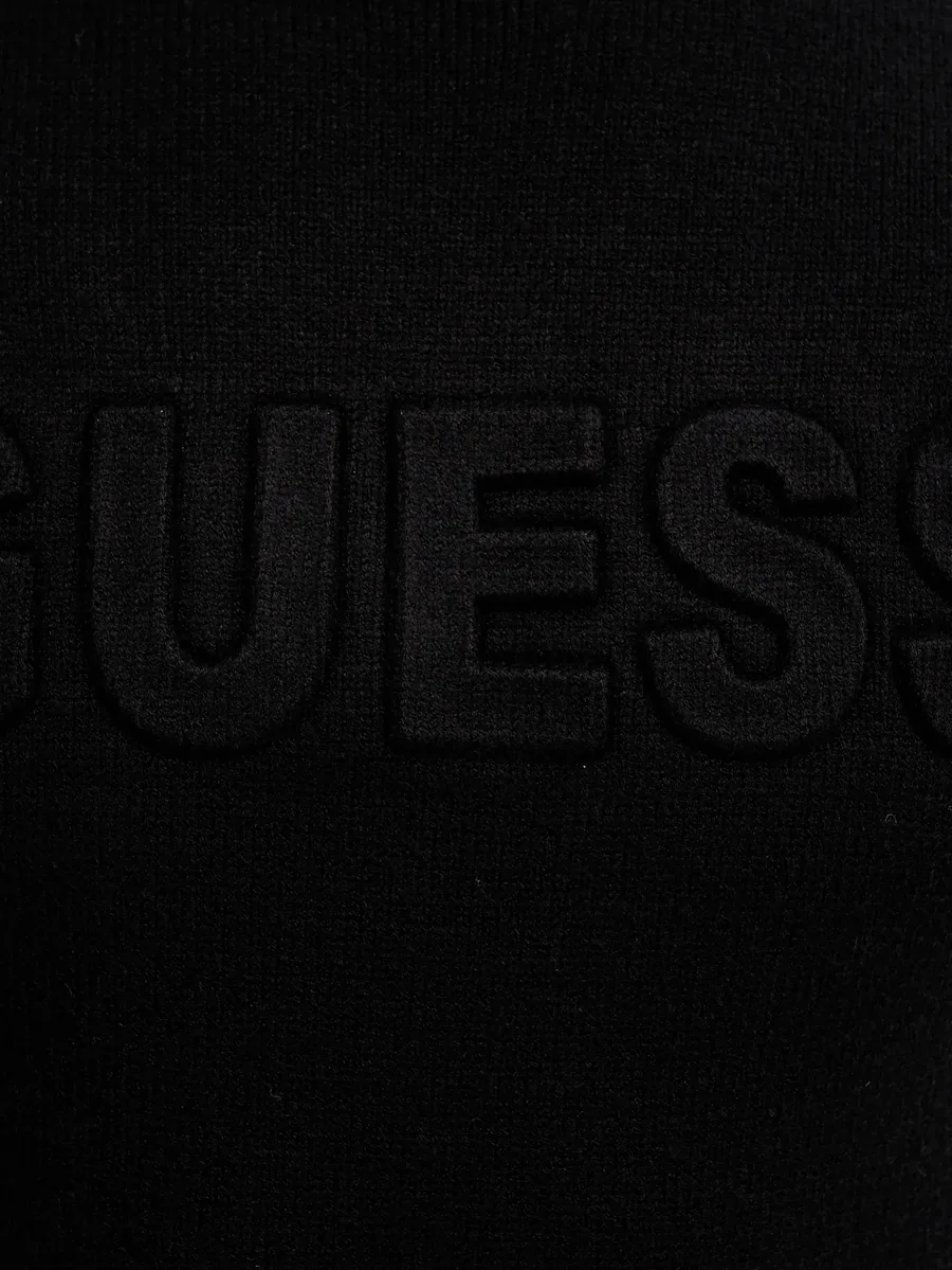 embossed-logo sweater 10
