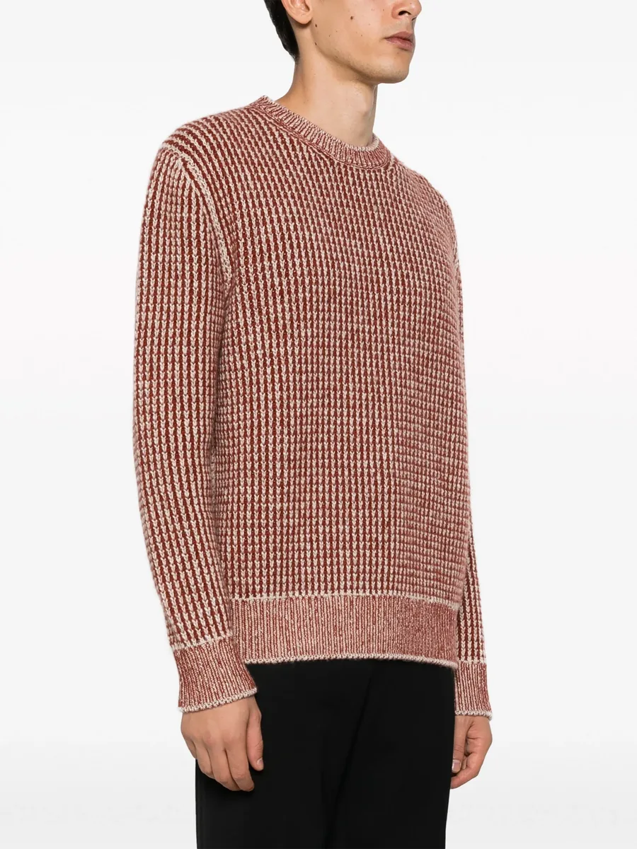 jacquard-knit cashmere jumper 6