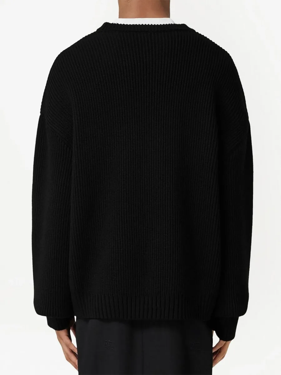 cut-out wool jumper 8