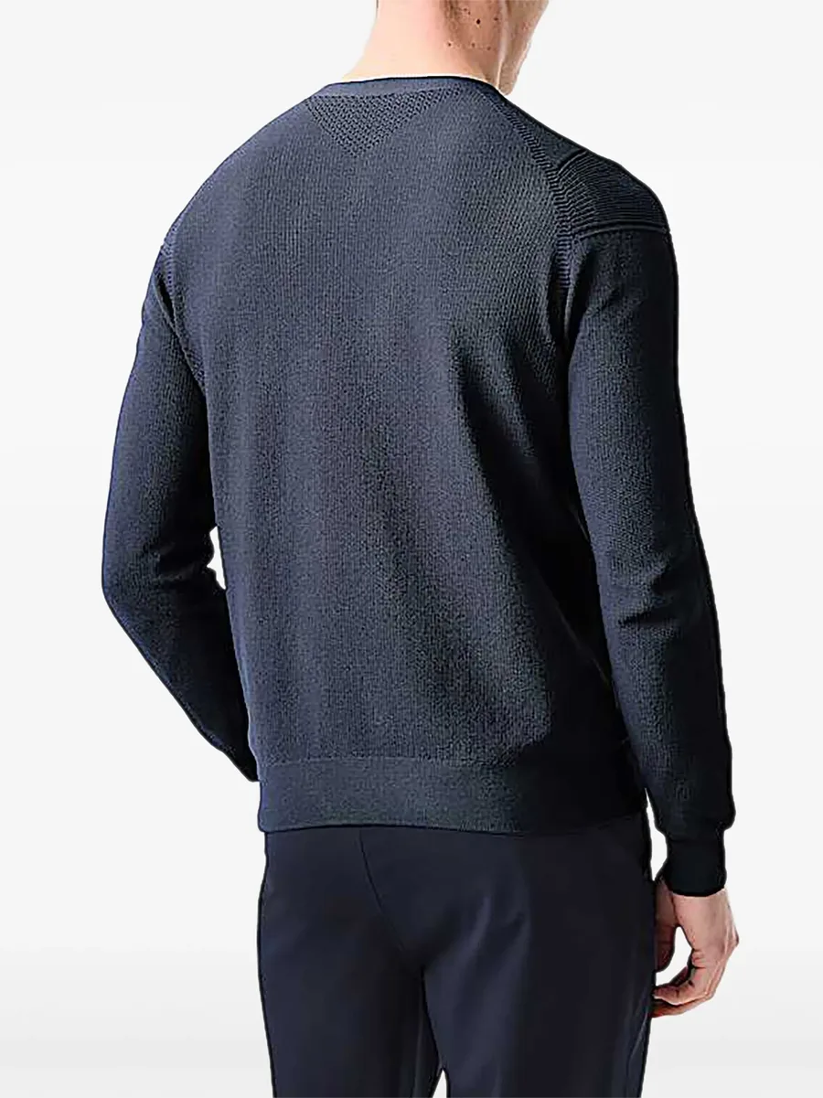 waffle-knit jumper 6