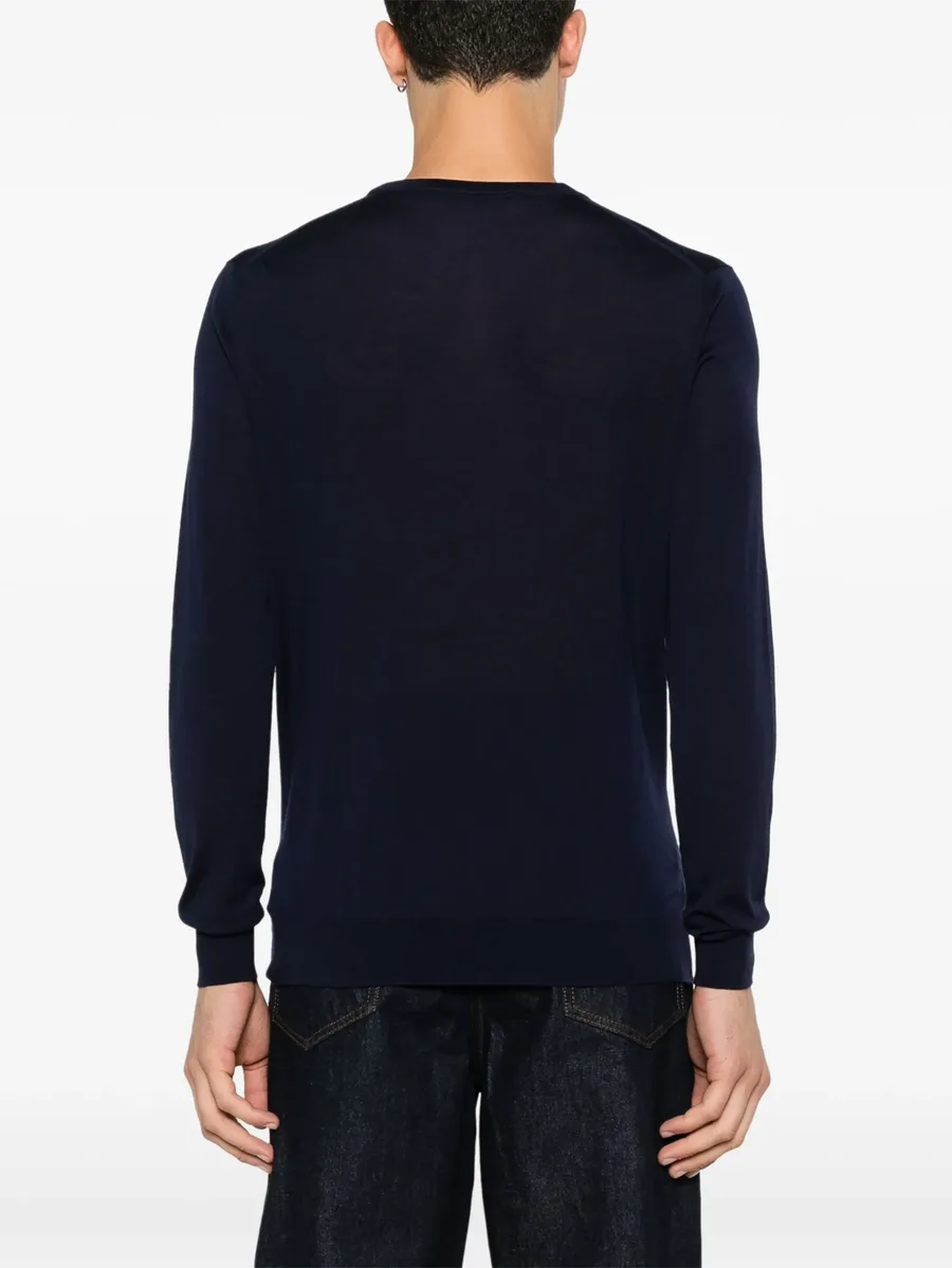 crew-neck long-sleeve sweater 8