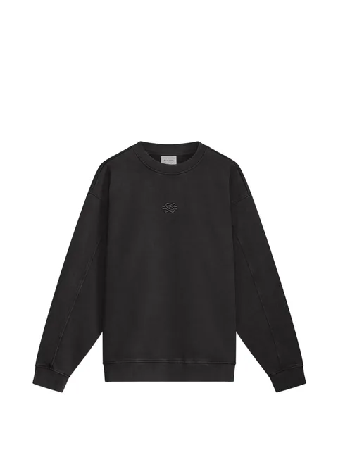 logo-embroidered sweater