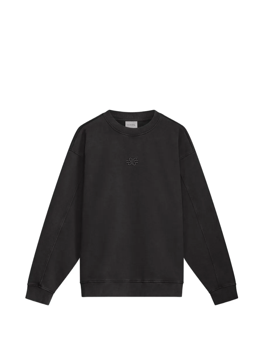 logo-embroidered sweater 2