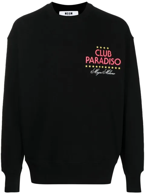 logo-print sweatshirt
