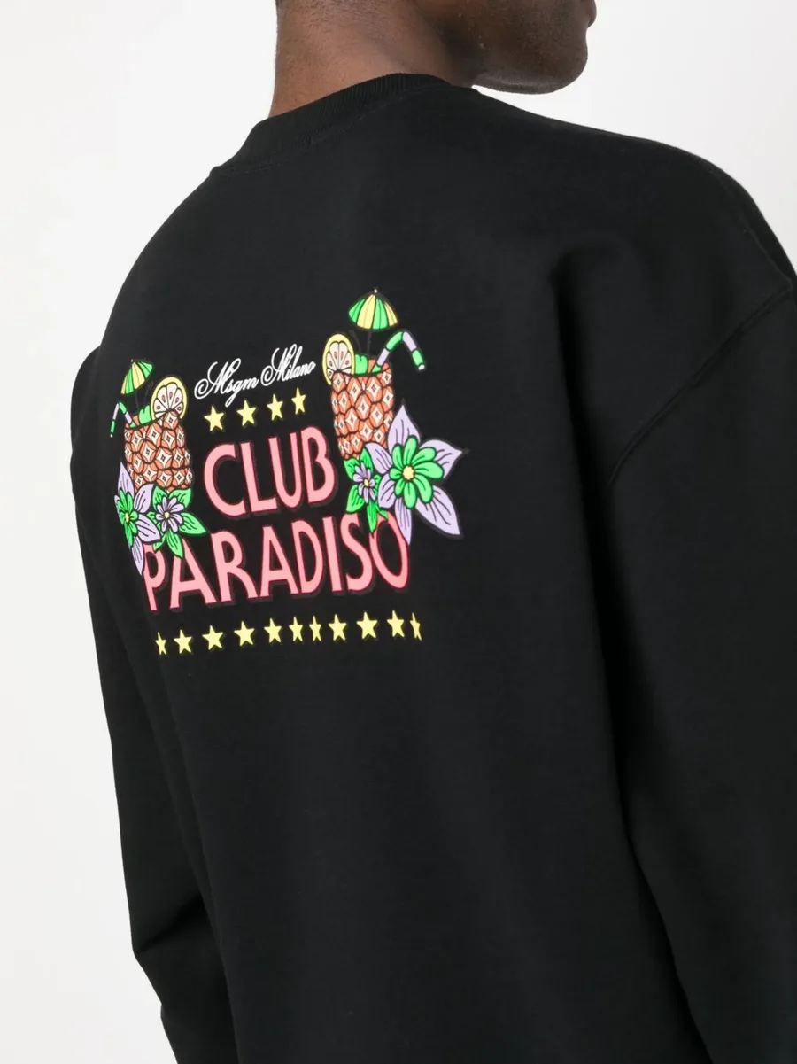 logo-print sweatshirt 10