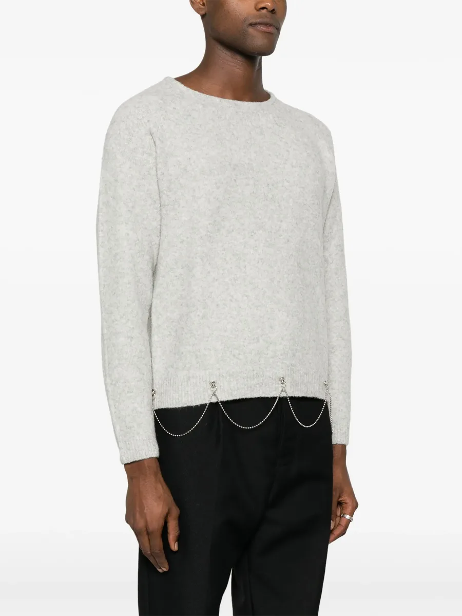 crystal-embellished wool-blend jumper 6