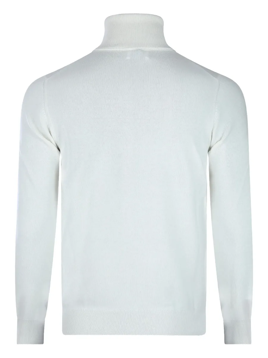 turtleneck ribbed sweater 4