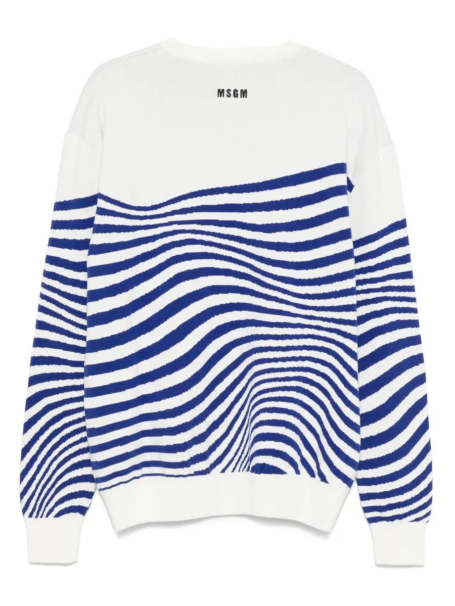 swirl cotton sweater 4