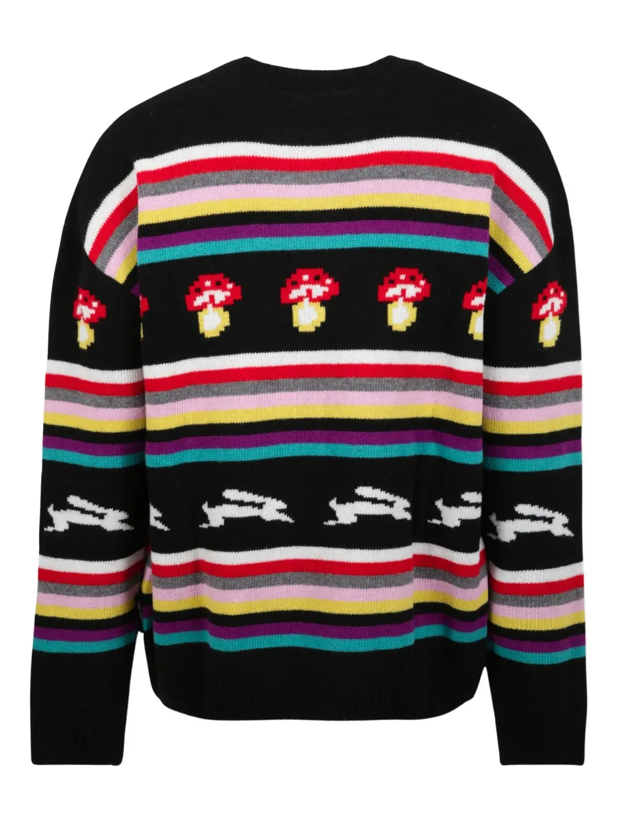 jacquard oversized sweater 4