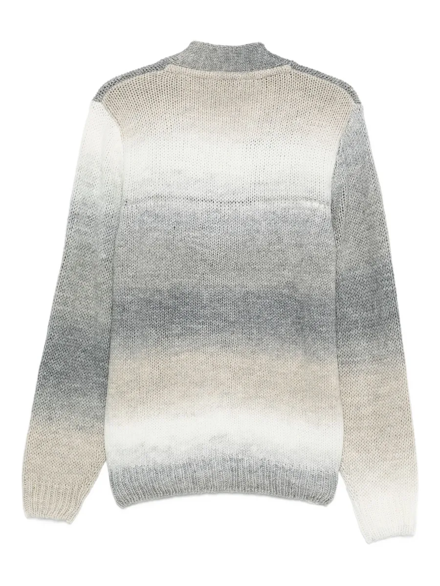 gradient-effect cardigan 4