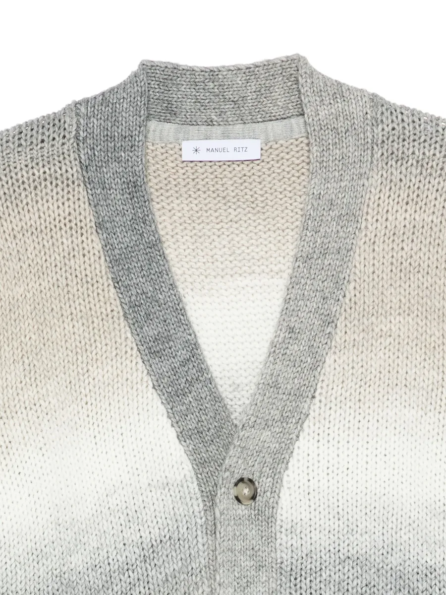 gradient-effect cardigan 6