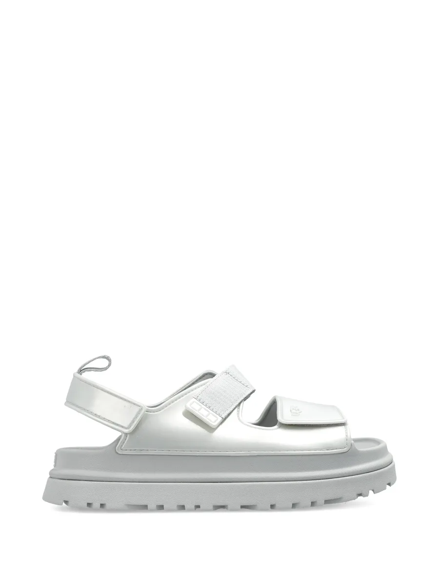 GoldenGlow touch-strap sandals 2