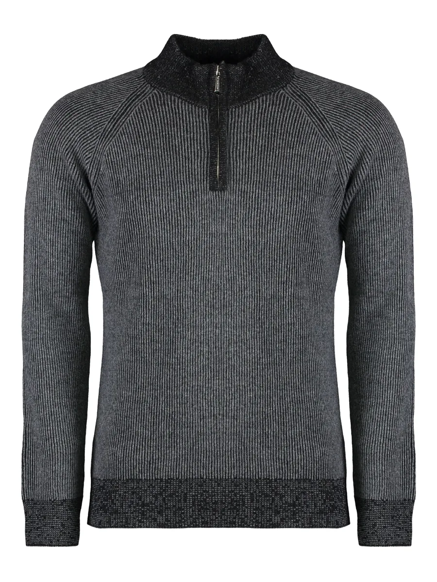 rib-knit sweater 2