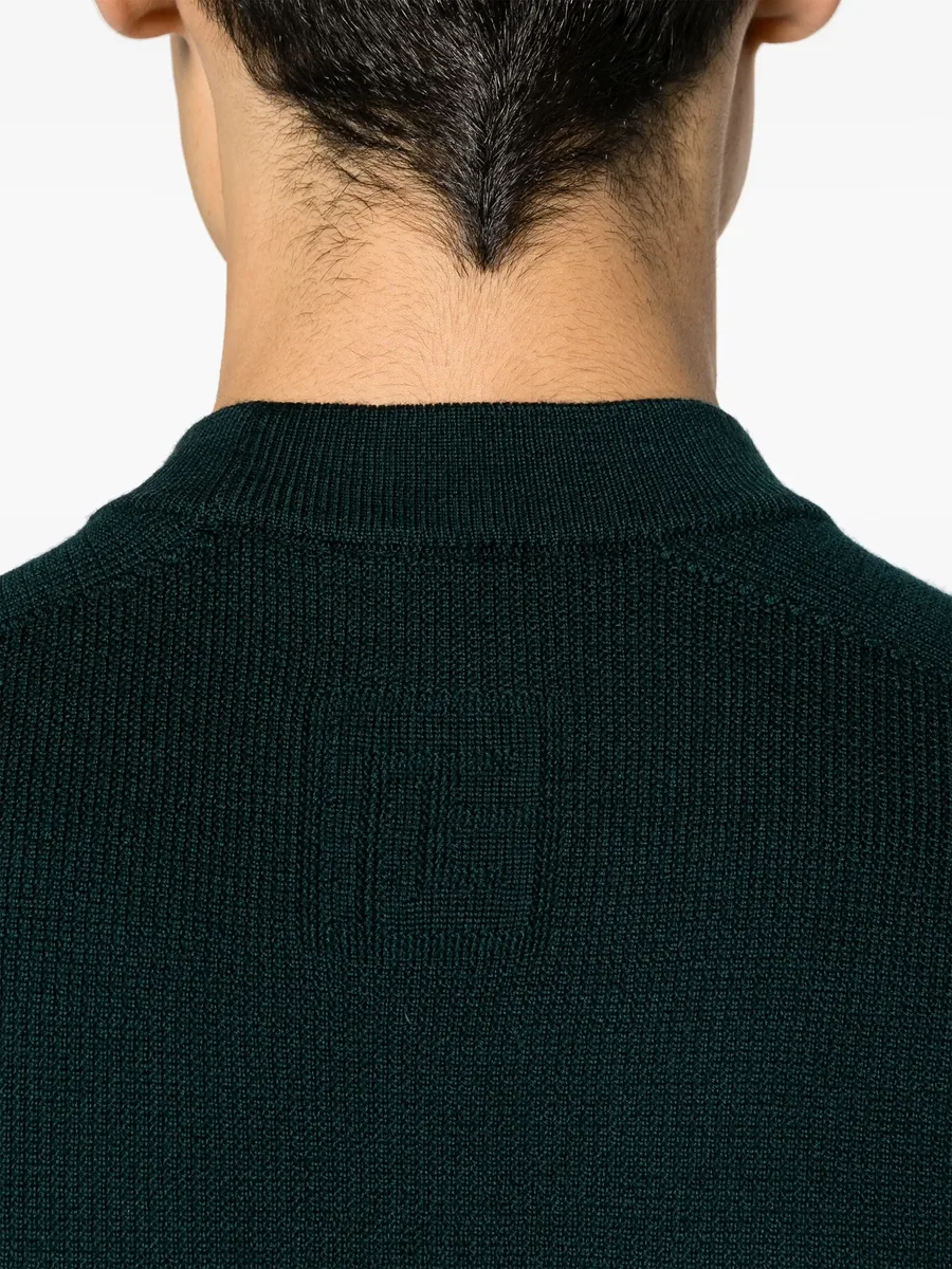 mock-neck merino jumper 9
