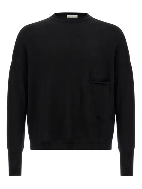 pocket wool sweater