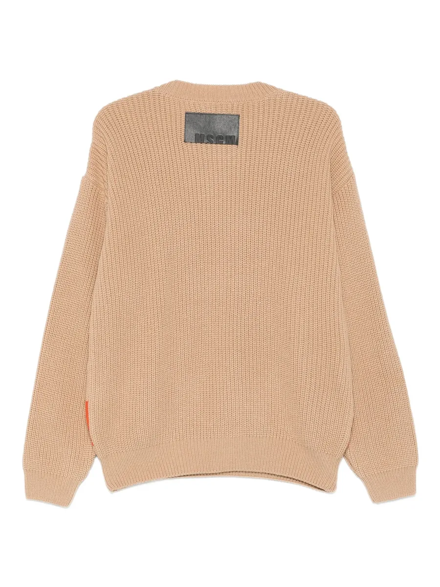 stripe-detail jumper 4