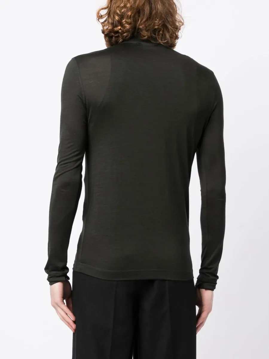 high-neck wool top 8