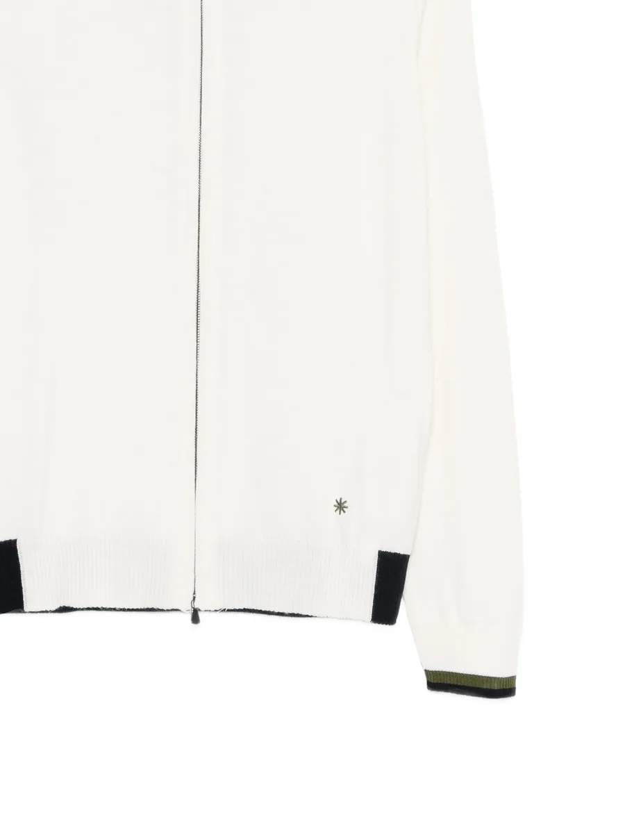 zip detail cardigan 6
