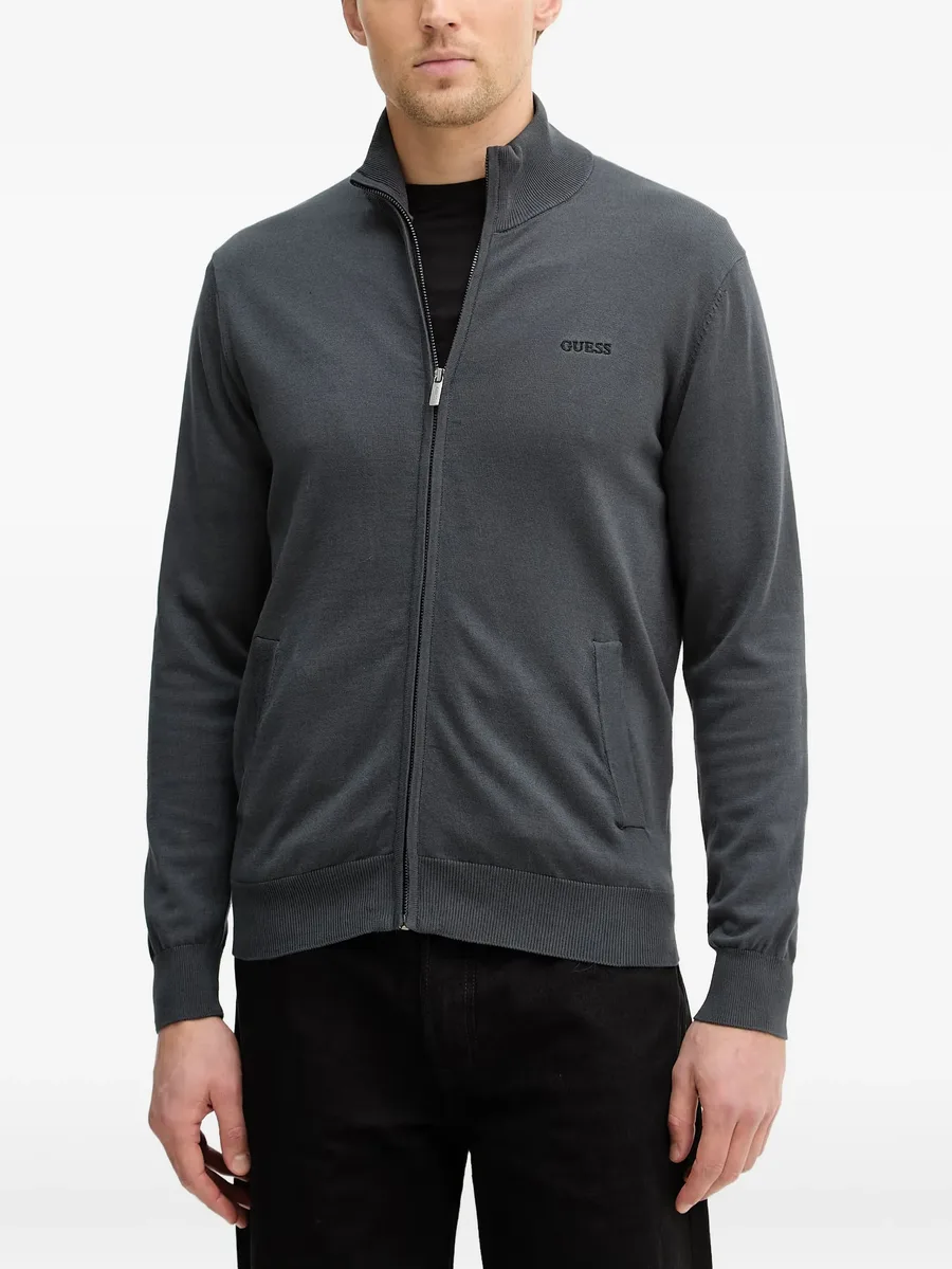 zip-up cardigan 2