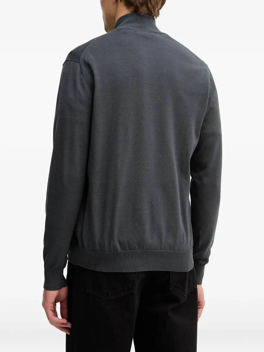 zip-up cardigan 6