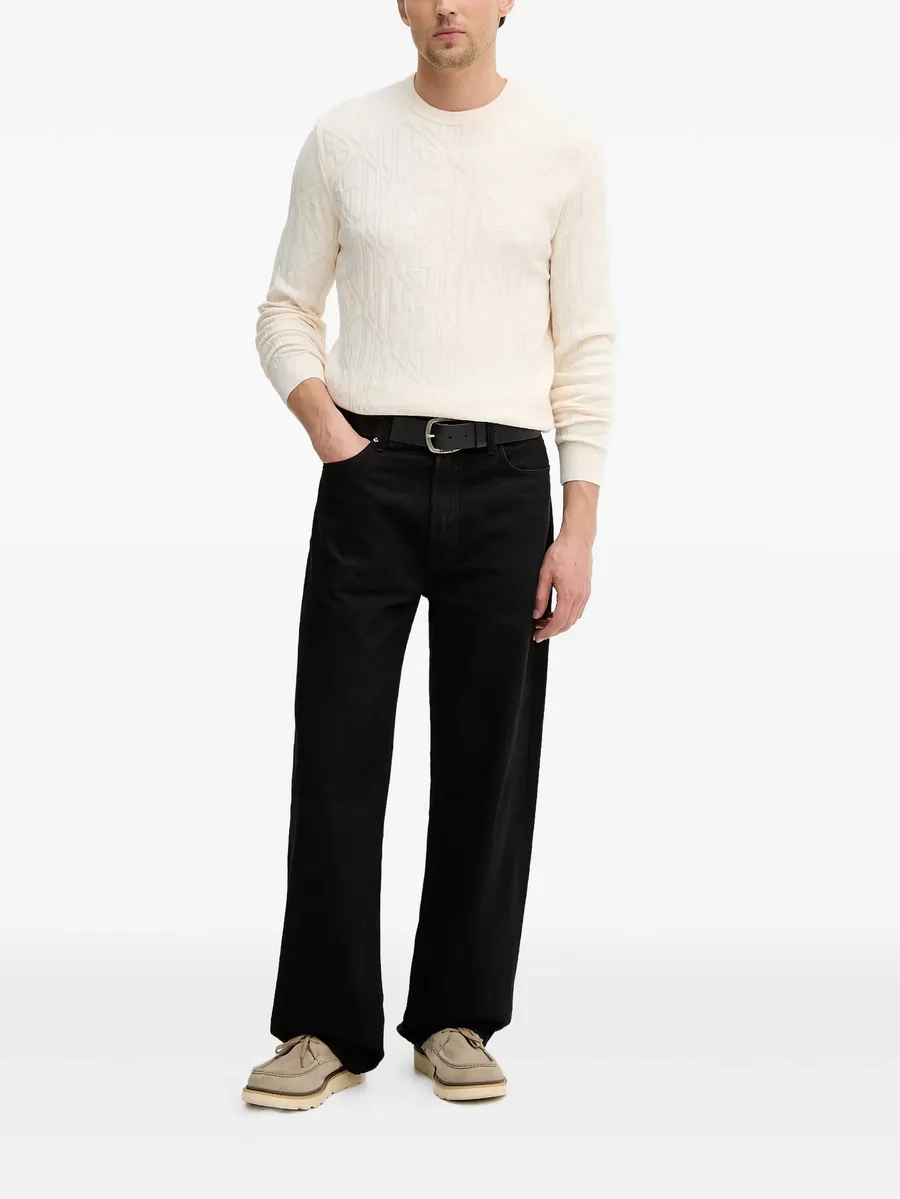 geometric-knit sweater 3